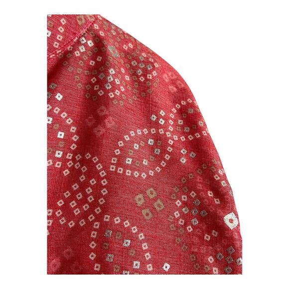 Handmade Tunic Blouse Shirt Womens L / XL Button Down Boho Indie Hippie - Picture 8 of 9